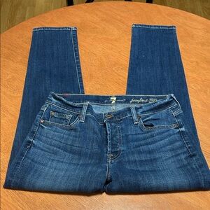 7 For All Mankind Josefina Skinny Boyfriend Jeans